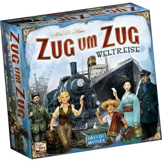 Zug um Zug Weltreise, Brettspiel Zug um Zug Weltreise, Brettspiel