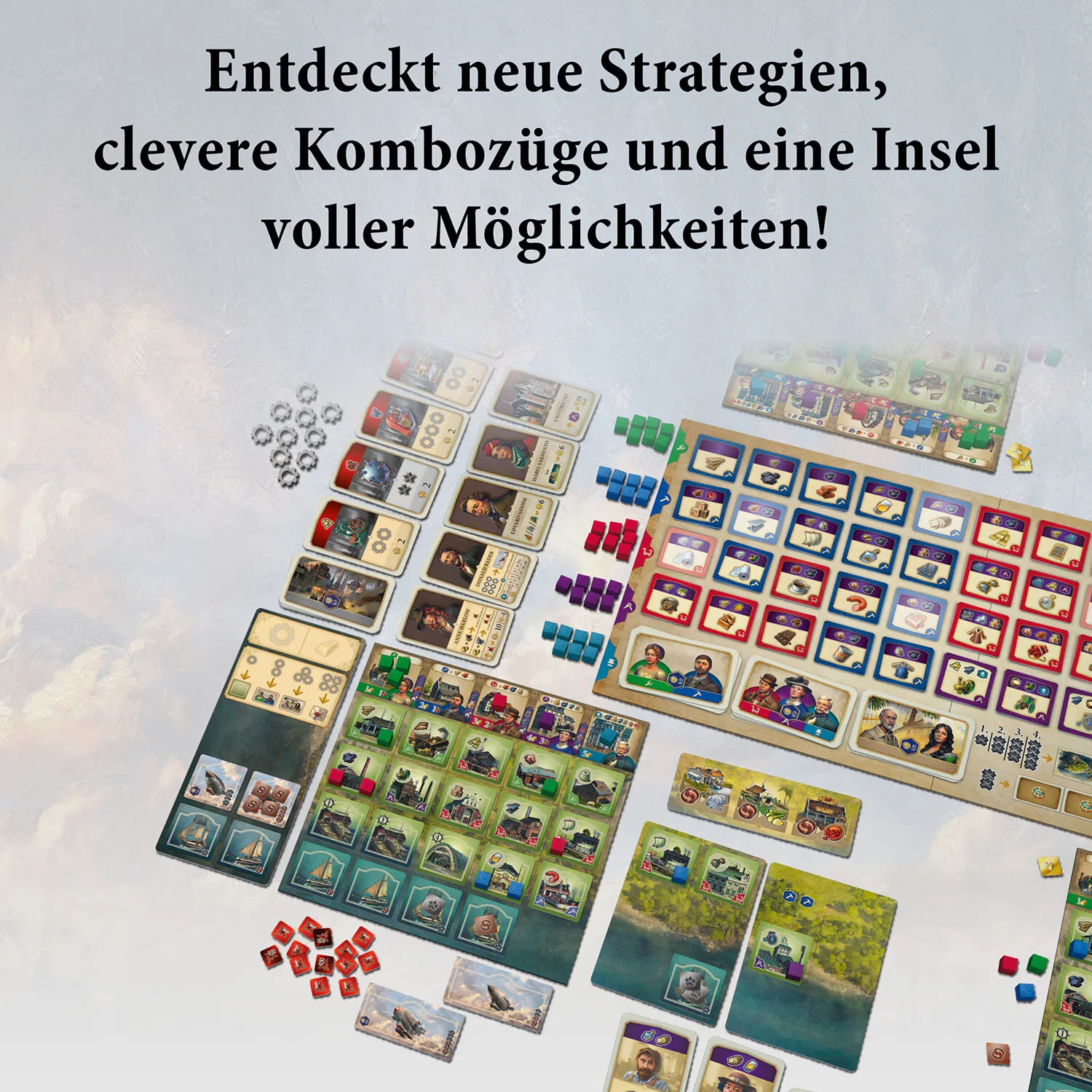 Kosmos Anno 1800 120 min Brettspiel Strategie – Bild 5