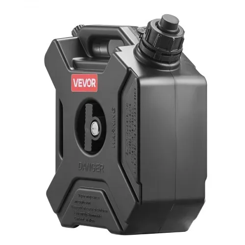 VEVOR Kraftstoffkanister 5 L, Benzinkanister mit Ausguss & verschließbarer Halterung, max. Durchflussrate 15 L/min, Flüssigkeitsbehälter für die meisten Autos, Motorräder, ATVs & UTVs, schwarz – Bild 10
