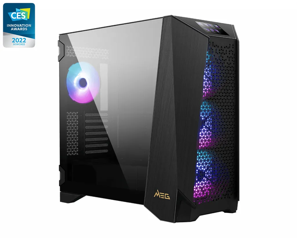 MSI MEG PROSPECT 700R Computer-Gehäuse Midi Tower Schwarz MSI MEG PROSPECT 700R Computer-Gehäuse Midi Tower Schwarz
