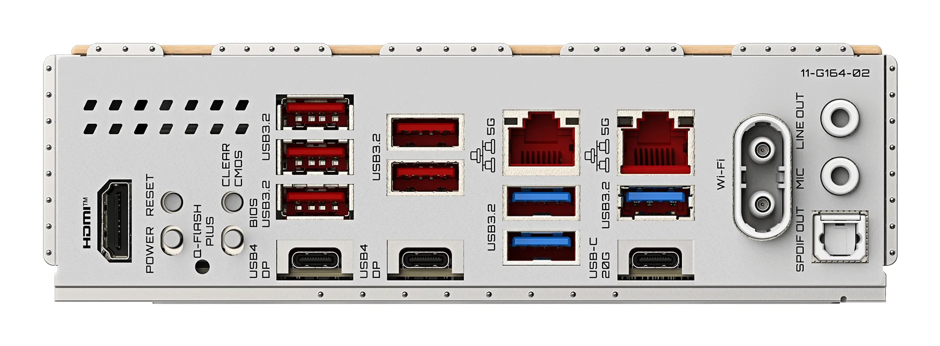 GIGABYTE X870E AERO X3D WOOD Mainboard - Unterstützt AMD Ryzen 9000 CPUs, digitales 16+2+2-Phasen-VRM, bis zu 9000Hz DDR5 (O.C.), 2xPCIe 5.0 + 2xPCIe 4.0, Wi-Fi 7, 5GbE LAN, USB 4 – Bild 6