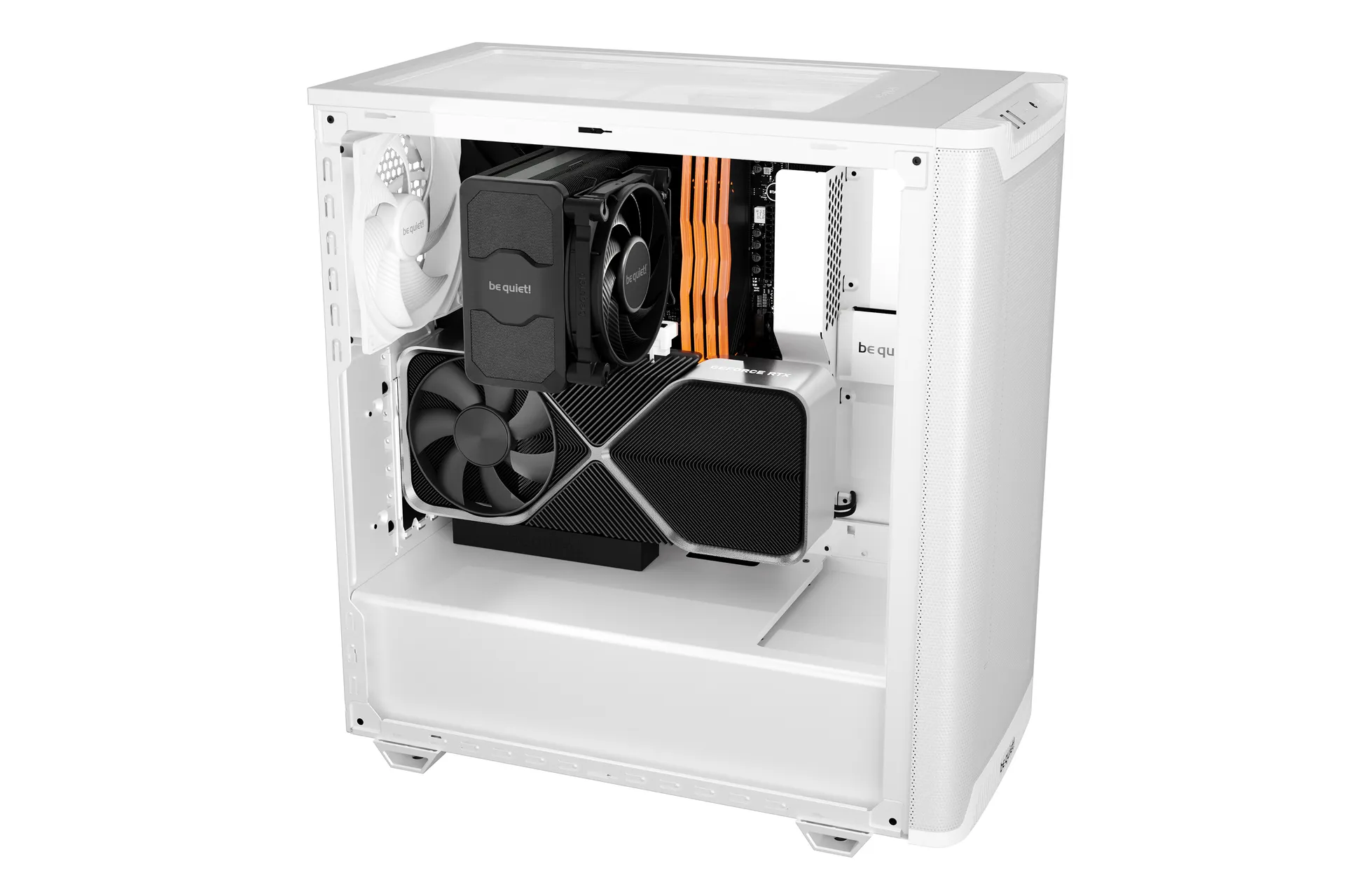 be quiet! PURE BASE 501 Airflow Window White Midi Tower Weiß – Bild 5