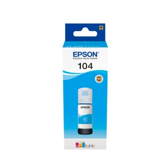 Epson 104 EcoTank Cyan ink bottle Epson 104 EcoTank Cyan ink bottle