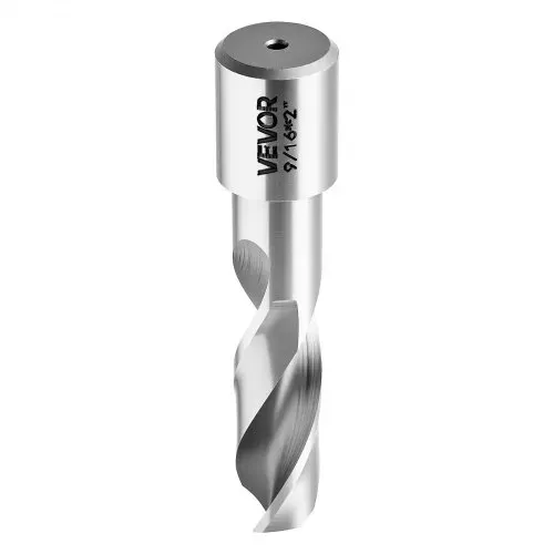 VEVOR HSS-Kernbohrer Weldon-Schaft 6-tlg. Magnetbohrer 6,35–14,28 mm Schnittdurchmesser, 6 Bohrer im Kunststoffkoffer, 50,8 mm Schnitttiefe, Ideal für Magnetbohrmaschinen, Stahl, Aluminium, Kupfer – Bild 8