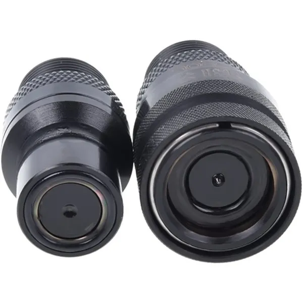 Eiszapfen Schnellverschlusskupplungsset mit Doppel Schottverschraubung G1/4 IG - Deep Black, Verbindung – Bild 4