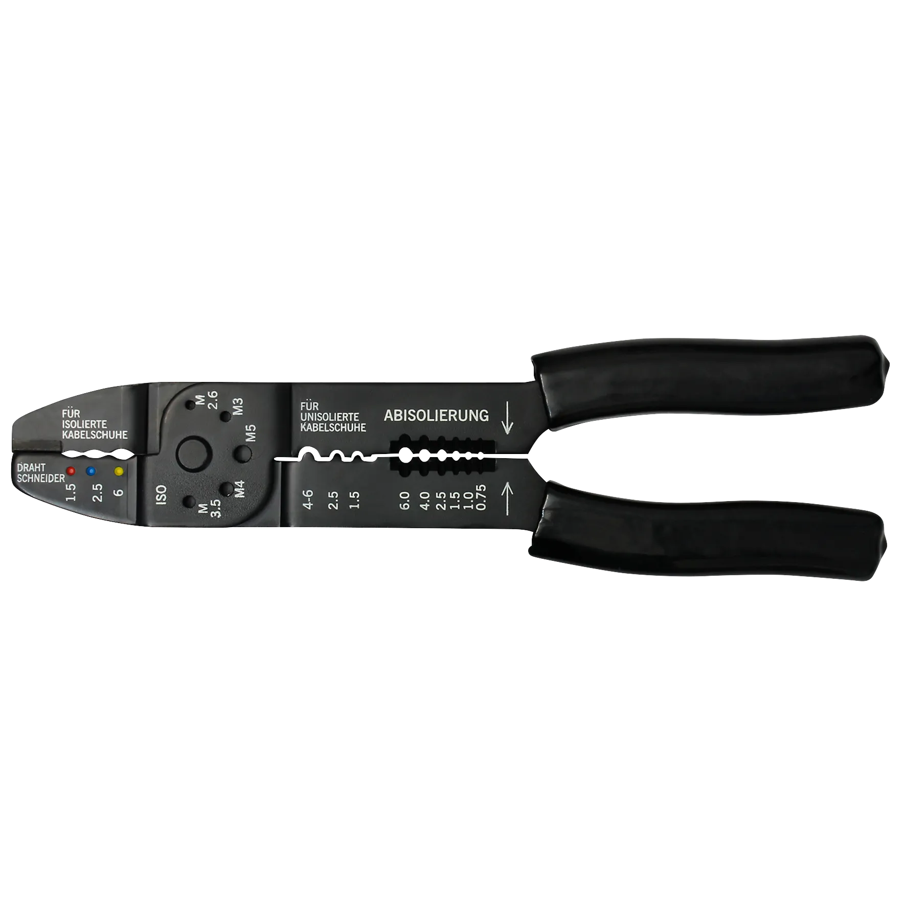 Kabelschuh-Klemmzange, 235mm Kabelschuh-Klemmzange, 235mm