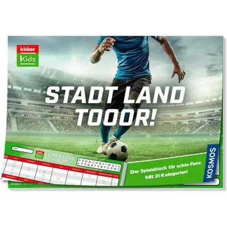 Kicker Kids: Stadt – Land – Tor!, Rätselspiel Kicker Kids: Stadt – Land – Tor!, Rätselspiel