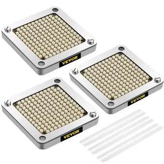 VEVOR Kartoffelschneider Pommes Frites Schneider Ersatz-Häckslermesser 6,4 mm, 3 x Ersatz-Häckslermesser & 6 x Zusätzliche Klingen Pommes Schneider Zubehör VEVOR Kartoffelschneider Pommes Frites Schneider Ersatz-Häckslermesser 6,4 mm, 3 x Ersatz-Häckslermesser & 6 x Zusätzliche Klingen Pommes Schneider Zubehör