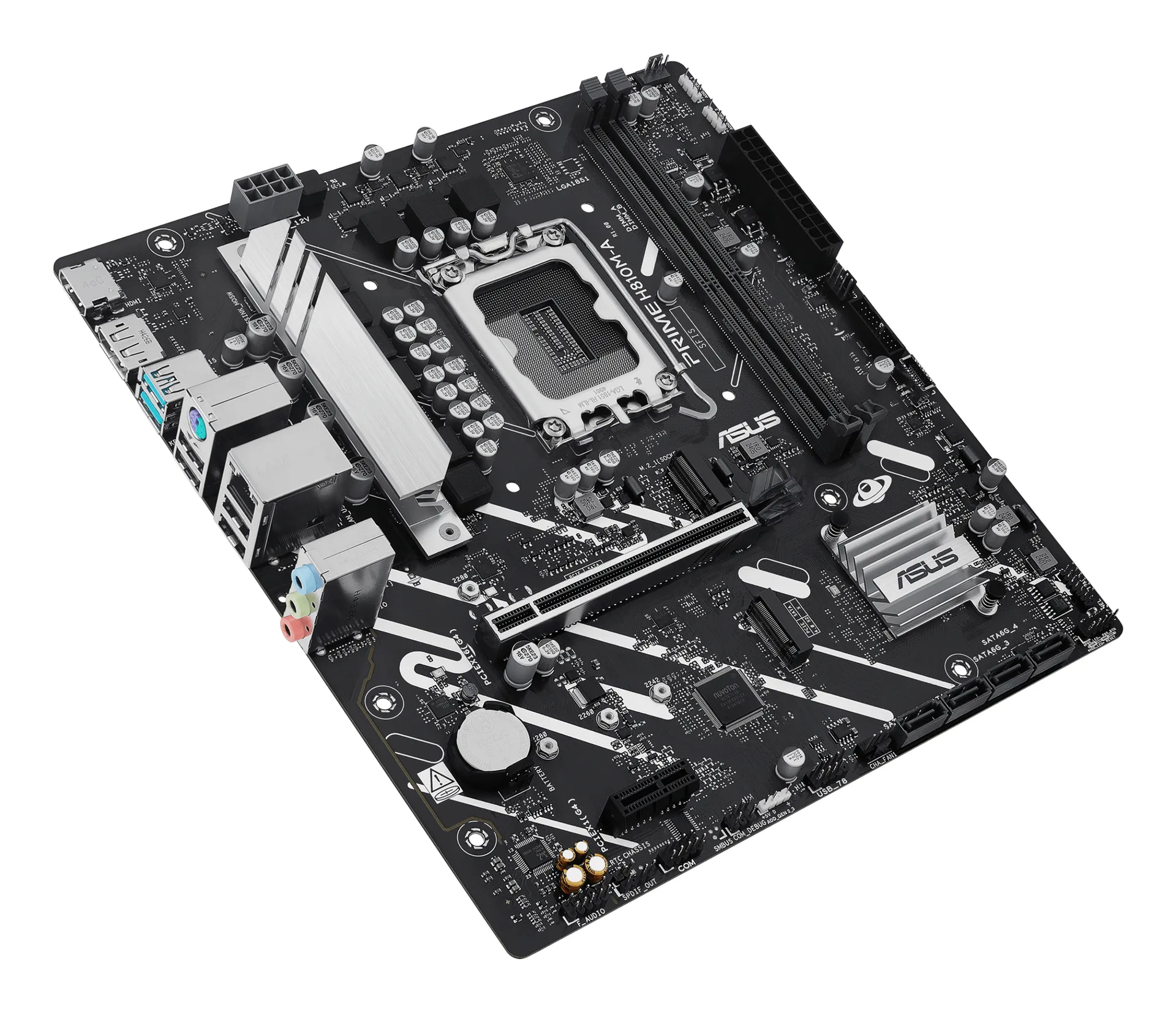 ASUS PRIME H810M-A-CSM Intel H810 LGA 1851 (Socket V1) micro ATX – Bild 4