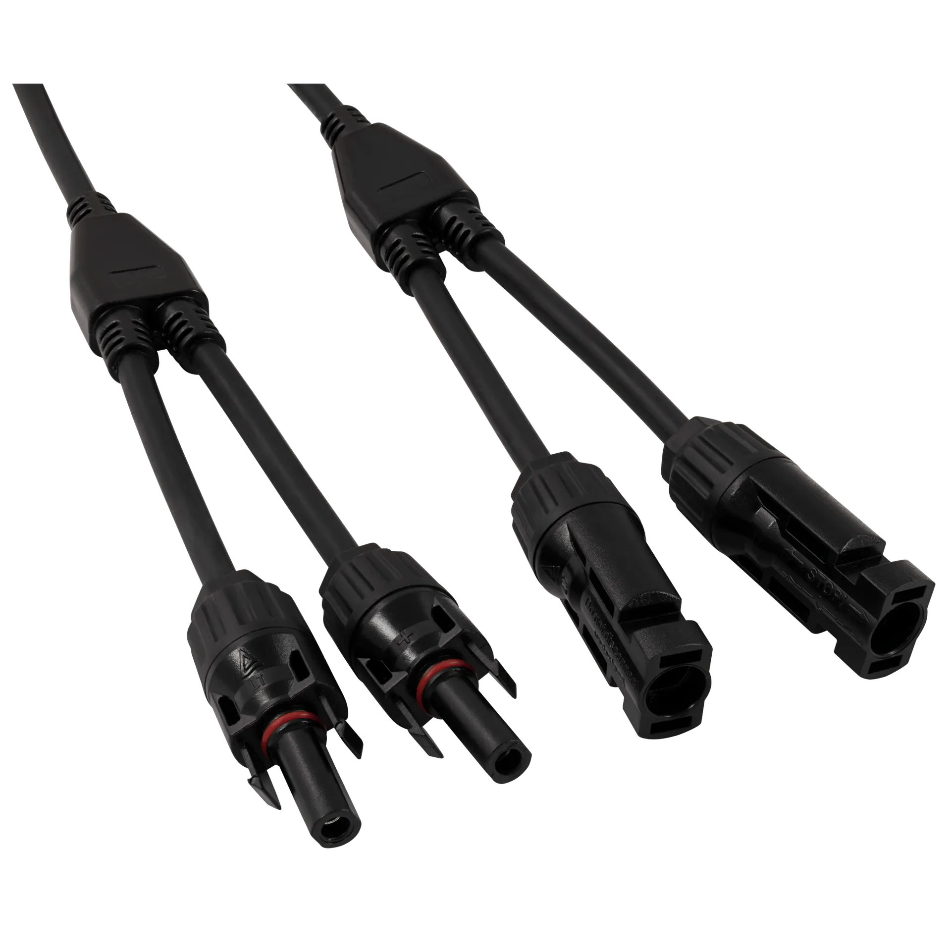 Y-Stecker-Adapterkabel McShine, für Solarkabel, IP67, 2er-Set – Bild 3