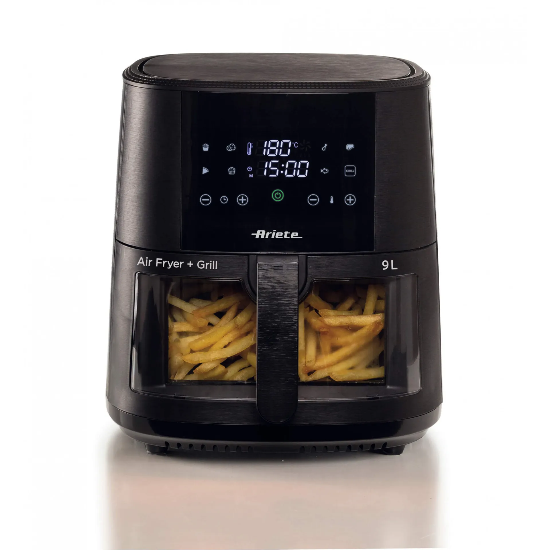 Ariete 4630/00 Einzelbild 9 l Eigenständig 1500 W Heißluftfritteuse Schwarz Ariete 4630/00 Einzelbild 9 l Eigenständig 1500 W Heißluftfritteuse Schwarz