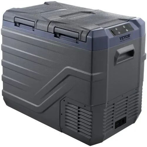 VEVOR Autokühlschrank, 12-Volt-Autokühlschrank, tragbarer 40-Liter-Gefrierschrank mit zwei Zonen, einstellbarer Bereich von -20 °C bis 20 °C, 12/24 V Gleichstrom und 100–240 V Wechselstrom, Kompressorkühler für den Außenbereich, Camping, Wohnmobil – Bild 9