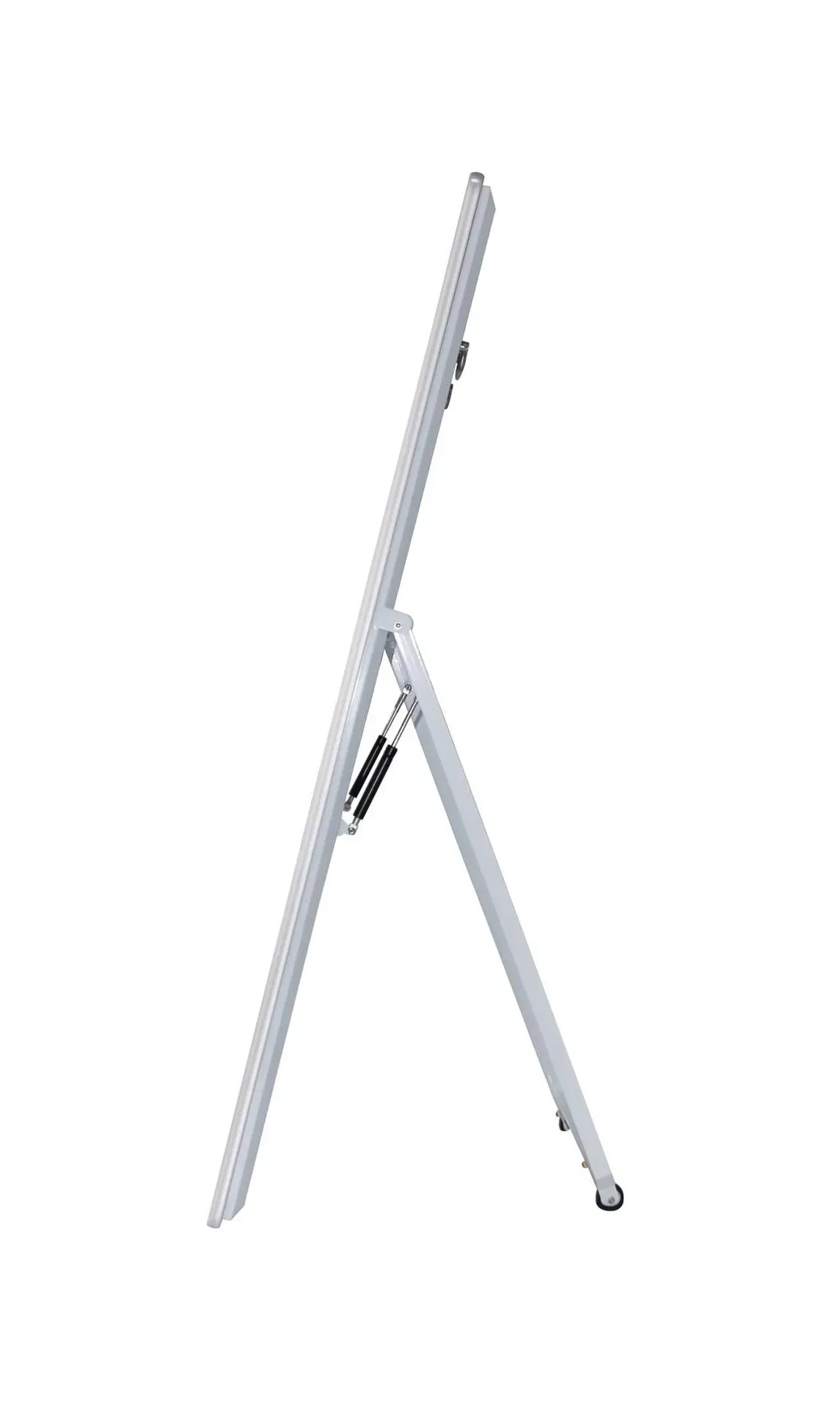 Allnet Standdisplay 43 Zoll Aufsteller mit Laufrollen, 700 Nits, HDMI, Farbe weiß – Bild 4
