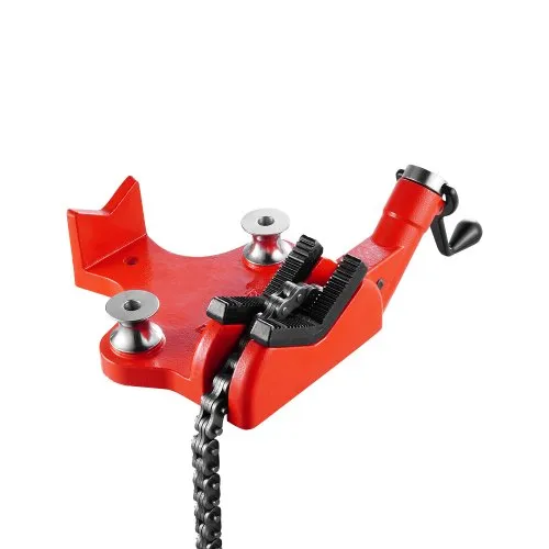 VEVOR Kettenrohrschraubstock, Rohrkapazität 12,7-203,2 mm, robuste 880 mm lange Kette & Gusseisenbasis, Rohrklemmung in Industriequalität für Sanitärinstallationen, Autoreparaturen, Metallverarbeitung VEVOR Kettenrohrschraubstock, Rohrkapazität 12,7-203,2 mm, robuste 880 mm lange Kette & Gusseisenbasis, Rohrklemmung in Industriequalität für Sanitärinstallationen, Autoreparaturen, Metallverarbeitung