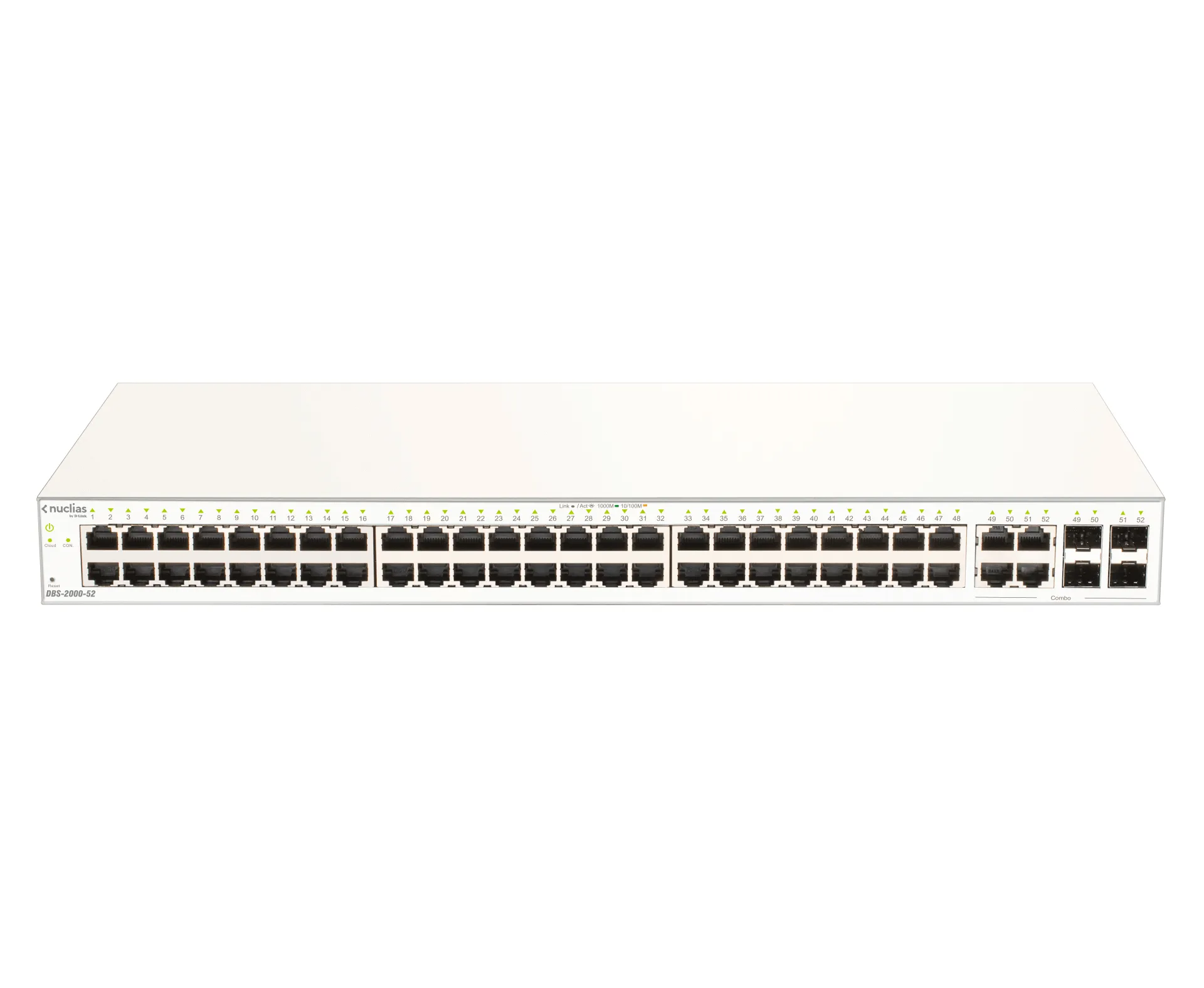 D-Link DBS-2000-52 Netzwerk-Switch Managed L2 Gigabit Ethernet (10/100/1000) Grau D-Link DBS-2000-52 Netzwerk-Switch Managed L2 Gigabit Ethernet (10/100/1000) Grau