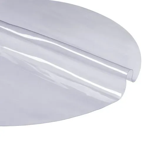 VEVOR Tischfolie Tischschutz Transparent 1,5 mm Dicke, φ 1230 mm Tischschutz-Folie PVC Runde Tischdecke Tischfolie Abwaschbar Verschleißfest Hitzebeständig Wasserdichte Tisch-Schutzfolie Wohnzimmer – Bild 10