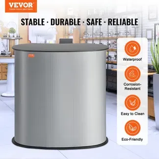 VEVOR Tragbare Messetheke Messetresen, 90 × 49 × 94 cm Messestand Ausstellungs-Thekenständer, Faltbarer Promotion-Einzelhandels-Bartisch, Pop-Up-Podium mit Aufbewahrungsregal, Tragetasche VEVOR Tragbare Messetheke Messetresen, 90 × 49 × 94 cm Messestand Ausstellungs-Thekenständer, Faltbarer Promotion-Einzelhandels-Bartisch, Pop-Up-Podium mit Aufbewahrungsregal, Tragetasche