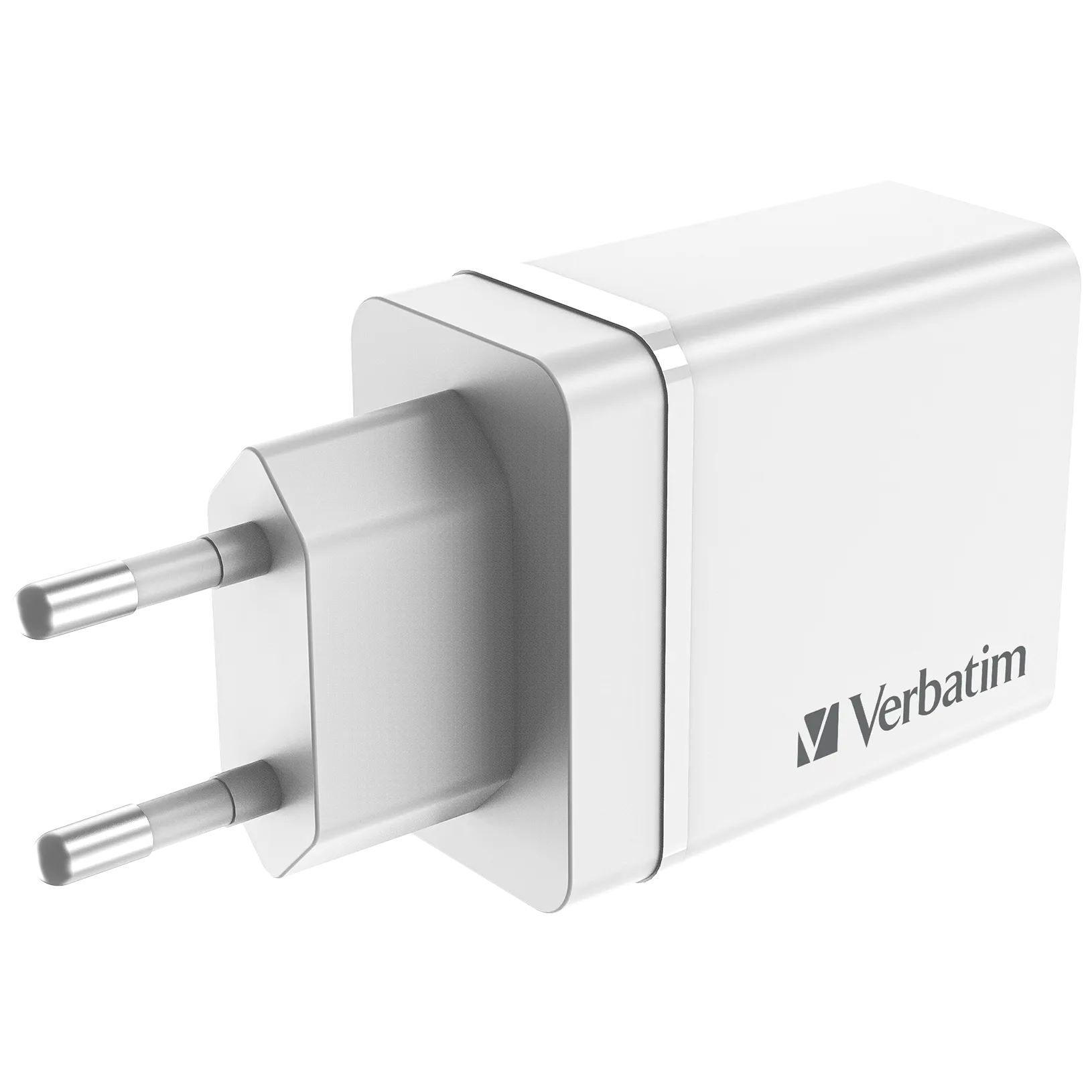 Ladeadapter Verbatim ''CHR-30EU2'', 30W, weiß, 2xUSB-A, 1xUSB-A QC, 1xUSB-C PD – Bild 2