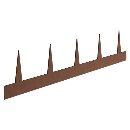 VEVOR Rasenkante, 10er-Set, 1016x114,3x1,5 mm, rostbeständige Beeteinfassung aus Metall, Beetumrandung, Raseneinfassung, einfach zu installieren, Trennwand für Blumenbeete, Hofwege – Bild 10
