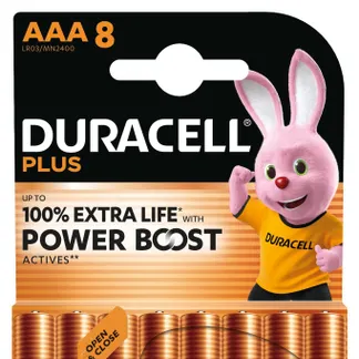 Duracell Plus Einwegbatterie AAA Alkali Duracell Plus Einwegbatterie AAA Alkali
