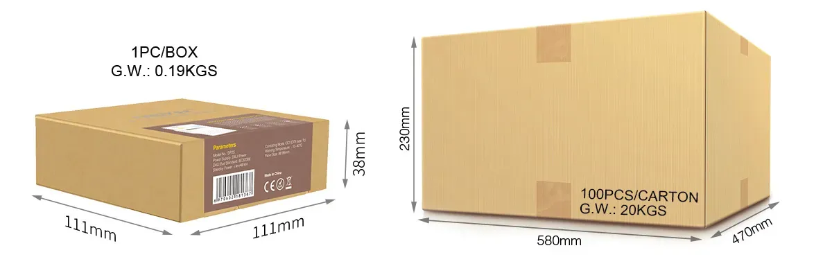 MiBoxer DP2S LED DALI Color Temperature Smart Panel Fernbedienung (DT8) – Bild 4