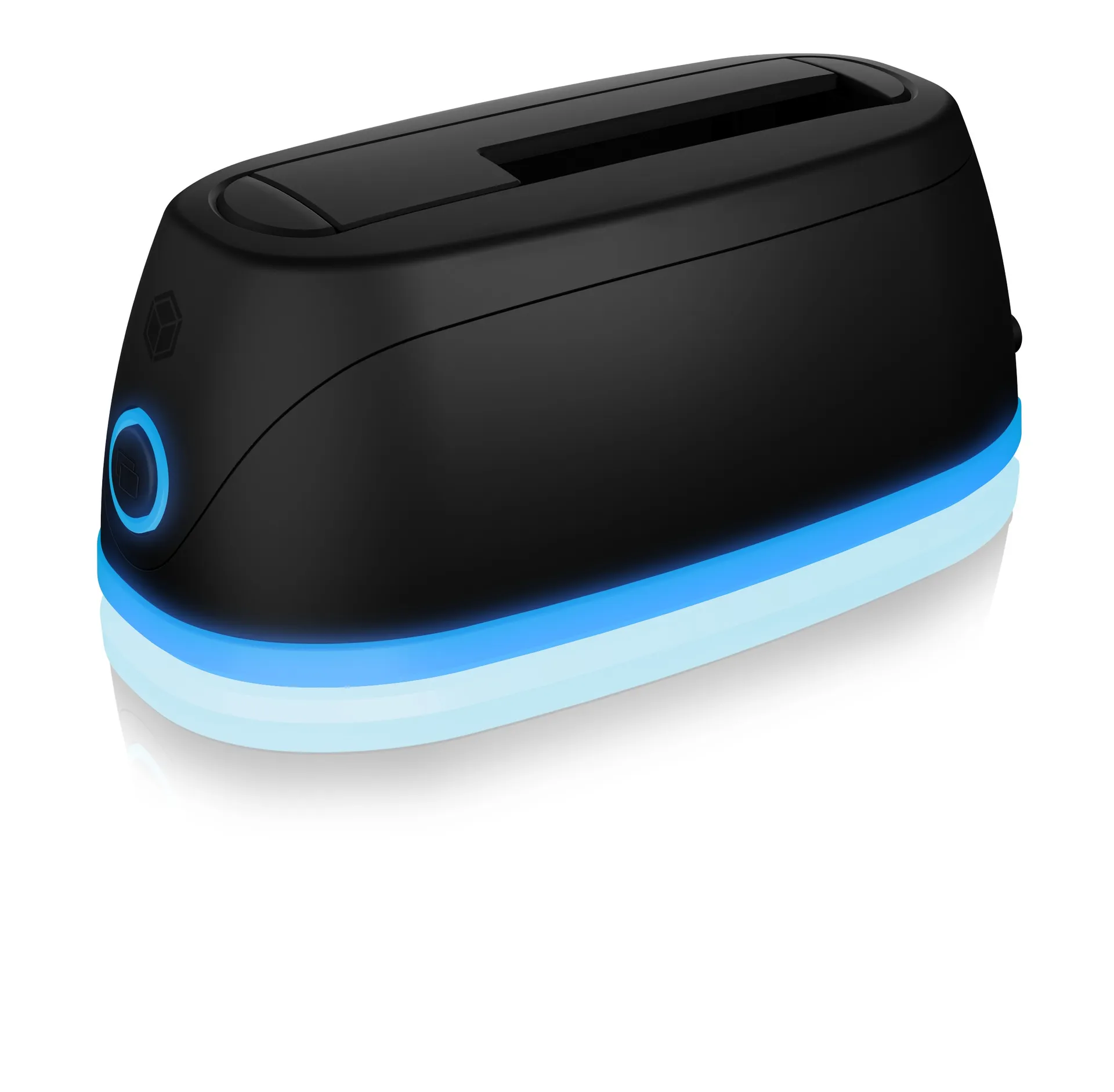 ICY BOX IB-1124L-C3, 1 bay SATA III SSD/HDD DockingStation, USB 3.2 Gen 1 Type-C®/Type-A, black – Bild 3