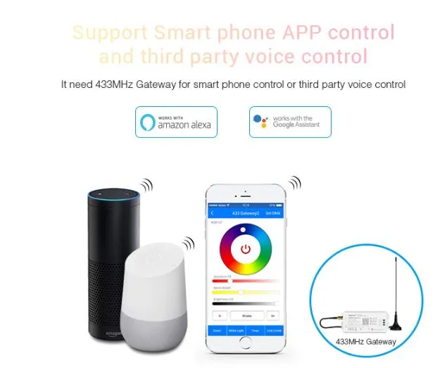 MiBoxer PW02 LED LoRa (433MHZ) Poolleuchte 18W RGB-WW (RGB-CCT) – Bild 5
