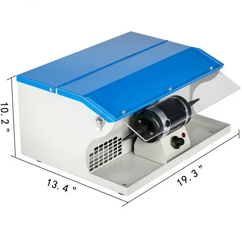 VEVOR Schmuckpoliermaschine 200W Jewelry Buffer Polishing Machine Schmuckpolierpuffer Poliermaschine Schmuckschleifer für die Herstellung und Wartung von Schmuck – Bild 7