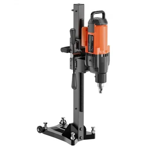 VEVOR Diamant Bohranlage 2500 W Diamantkernbohrmaschine Kernbohrgerät 0-750 U/min Kernbohrmaschine, 26 cm Magnetbohrmaschine Geeignet zum Bohren von Stahlbeton, Marmor usw. – Bild 8