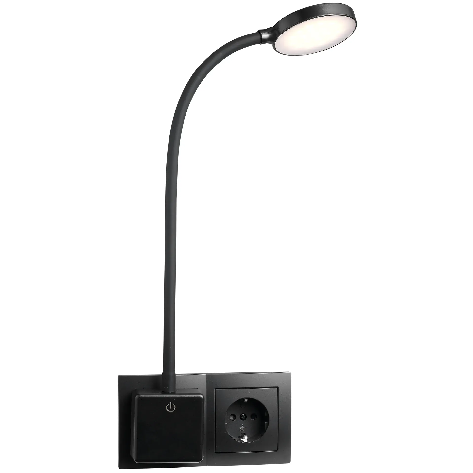 LED-Steckdosenleuchte EINLICHT ''Halo'' 3,3W, 438lm, step-dimmbar, warmweiß – Bild 4