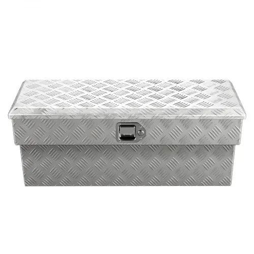 VEVOR Werkzeugkasten für Ladefläche, Aluminium-Staukasten mit Profilmuster, Aufbewahrung-Organizer mit Schloss & Schlüssel, ideal für Lkw, Pickup, Wohnmobil, Anhänger, 864x305x390 mm – Bild 10