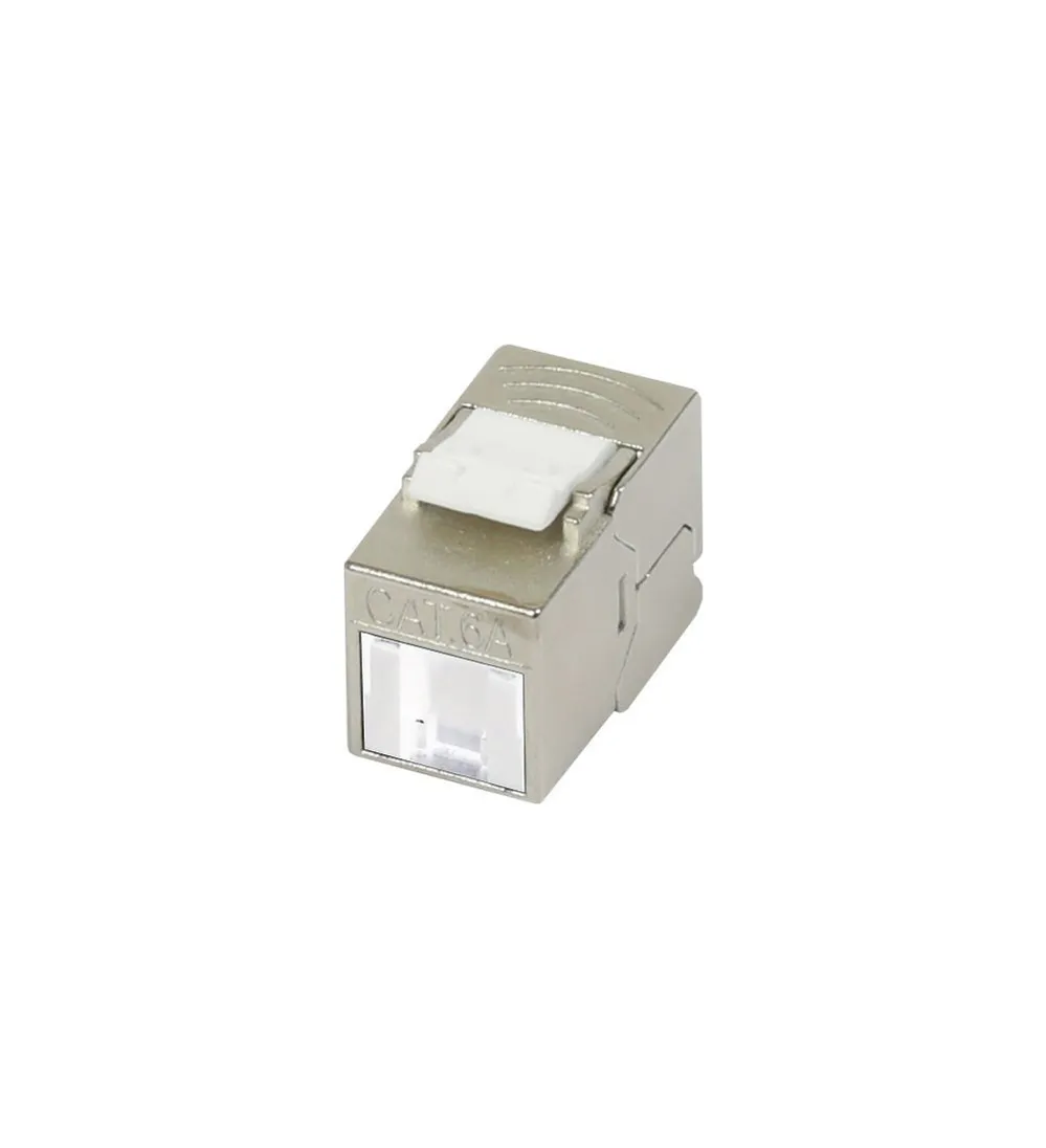 Keystone, Modul, TP-Buchse(RJ45), CAT6A, 500MHz, Slim-line/Short mit Staubschutzklappe, Synergy 21, Keystone, Modul, TP-Buchse(RJ45), CAT6A, 500MHz, Slim-line/Short mit Staubschutzklappe, Synergy 21,