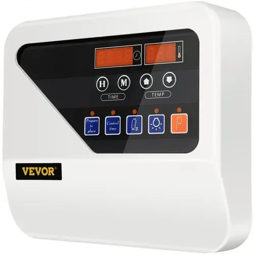 VEVOR 400V Sauna-Heizungssteuerung Saunaofen Digital Controller, Saunaofen Digital Controller Anzeige mit externer steuerung 25 x 22 x 7,6 cm Externe Digital Controller für Hotels und Fitnessstudios – Bild 8
