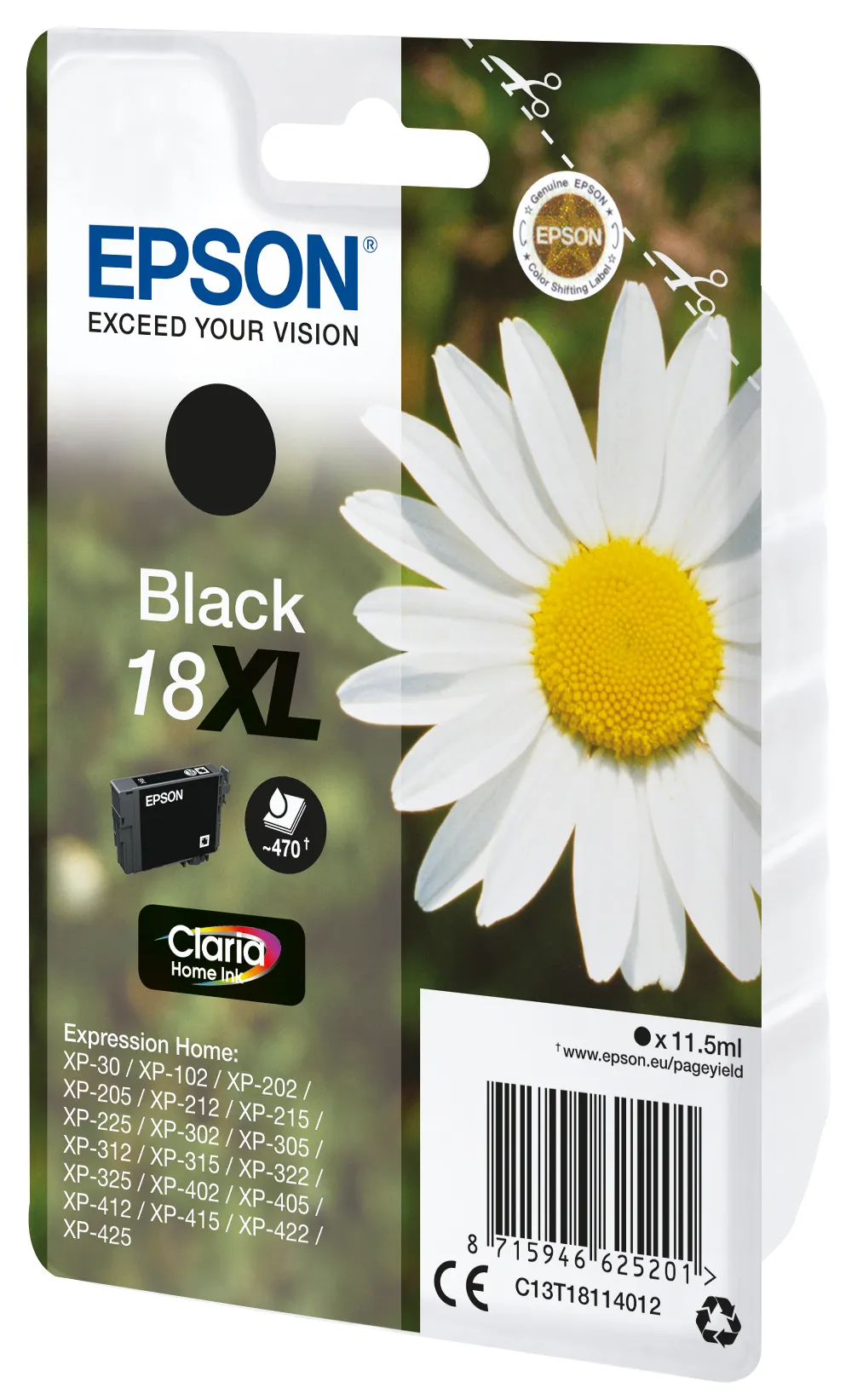 Epson Daisy Singlepack Black 18XL Claria Home Ink – Bild 2