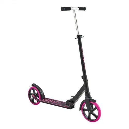 VEVOR Scooter (2 Räder) für Kinder ab 8 Jahren, Cityroller Kinderroller Straßenroller mit höhenverstellbarem Lenker & rutschfestem Deck & leichtem Rahmen, faltbarer Tretroller bis zu 100 kg, Pink – Bild 10