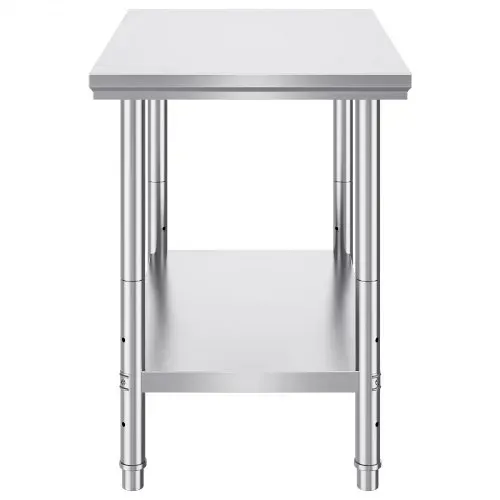 VEVOR Edelstahl Arbeitstisch 60X90X80 cm Essenszubereitung für die Zubereitung von Mahlzeiten, Nähen, Waschen, Basteln, Garagennutzung usw. – Bild 10