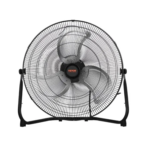 VEVOR Bodenventilator, 3 Gang, Windmaschine, 508 mm, 4800 CFM, 360° verstellbare Neigung, 6,5 m/s Luftstrom, großer Metallventilator, für Zuhause, Fitnessstudio, Büro, Garage, Gewerbegeschäft VEVOR Bodenventilator, 3 Gang, Windmaschine, 508 mm, 4800 CFM, 360° verstellbare Neigung, 6,5 m/s Luftstrom, großer Metallventilator, für Zuhause, Fitnessstudio, Büro, Garage, Gewerbegeschäft