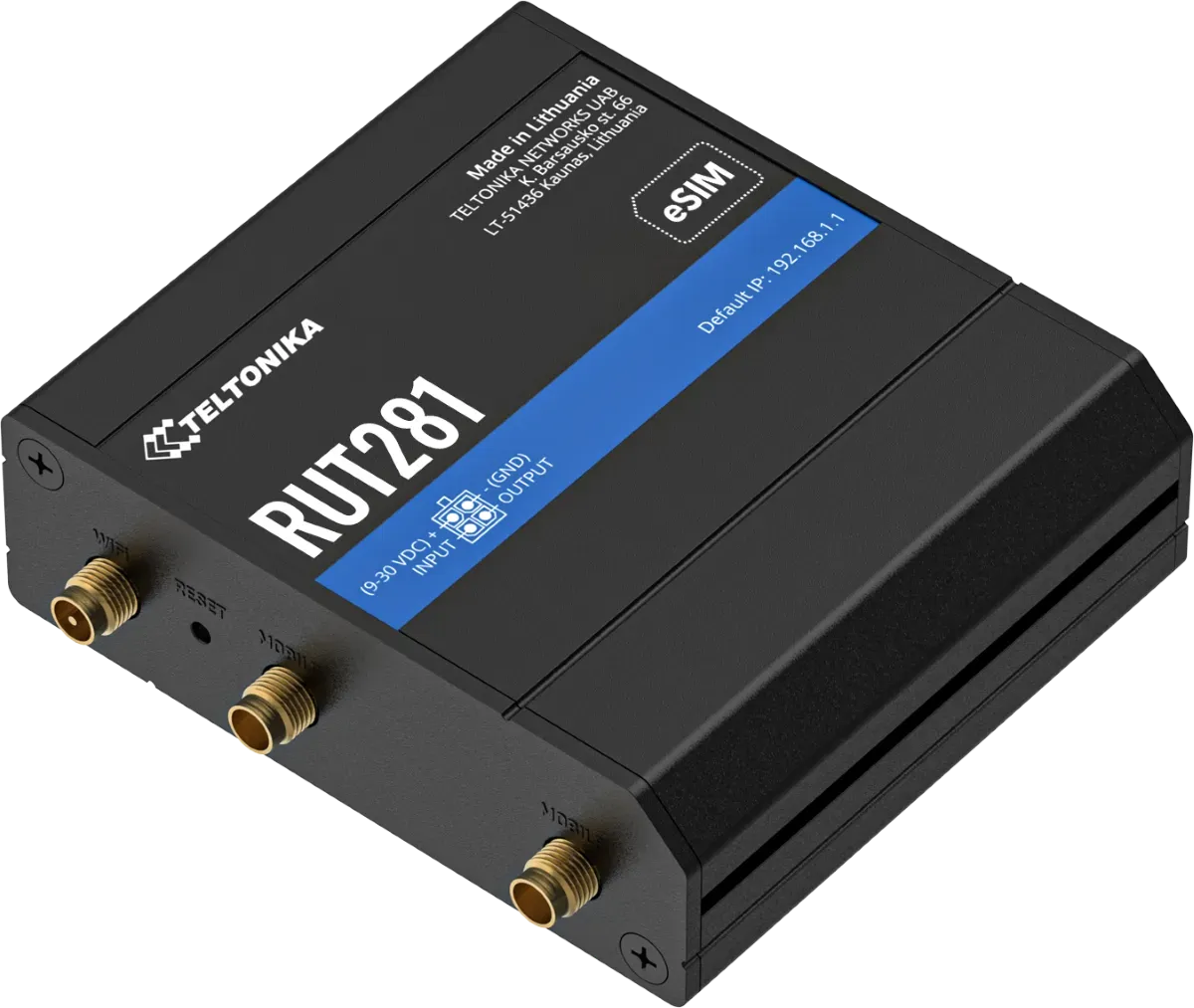 Teltonika · Router · RUT281 · Kompakter-4G/LTE Router – Bild 3
