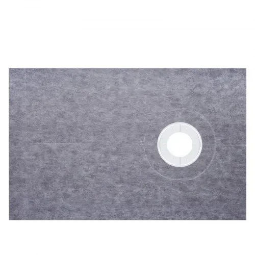 VEVOR Duschschwellen-Set, 38 x 60 Zoll wasserdichte Duschschwellenauflage mit 4 Zoll ABS-Versatz-Klebeflansch, 4 Zoll Edelstahlgitter, 2 zuschneidbare Duschschwellen und Kelle, Duschwannen-Gefällestäbe passend für Badezimmer – Bild 9