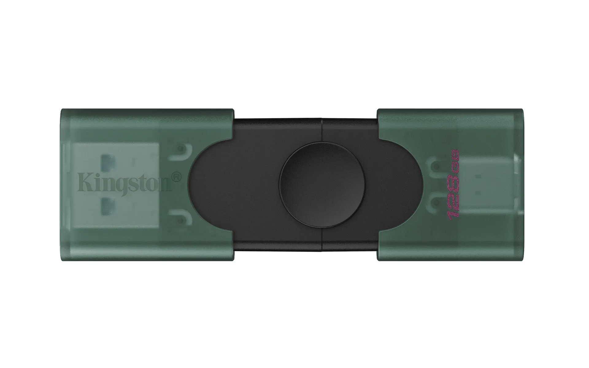 Kingston Technology DataTraveler DuoG2 USB-Stick 128 GB USB Type-A / USB Type-C 3.2 Gen 1 (3.1 Gen 1) Schwarz, Grün Kingston Technology DataTraveler DuoG2 USB-Stick 128 GB USB Type-A / USB Type-C 3.2 Gen 1 (3.1 Gen 1) Schwarz, Grün