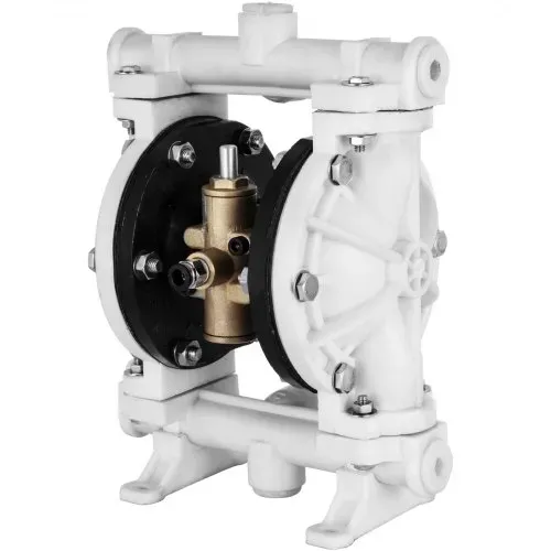 VEVOR Luft-Doppelmembranpumpe 9,5 L/min(2,5 GPM) 66℃ 1,27cm Einlass und Auslass – Bild 8