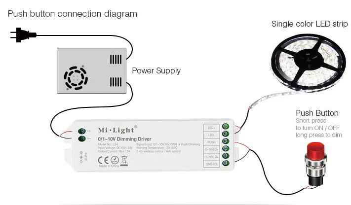 MiBoxer LS4 LED Controller 0-10V 2,4G – Bild 9