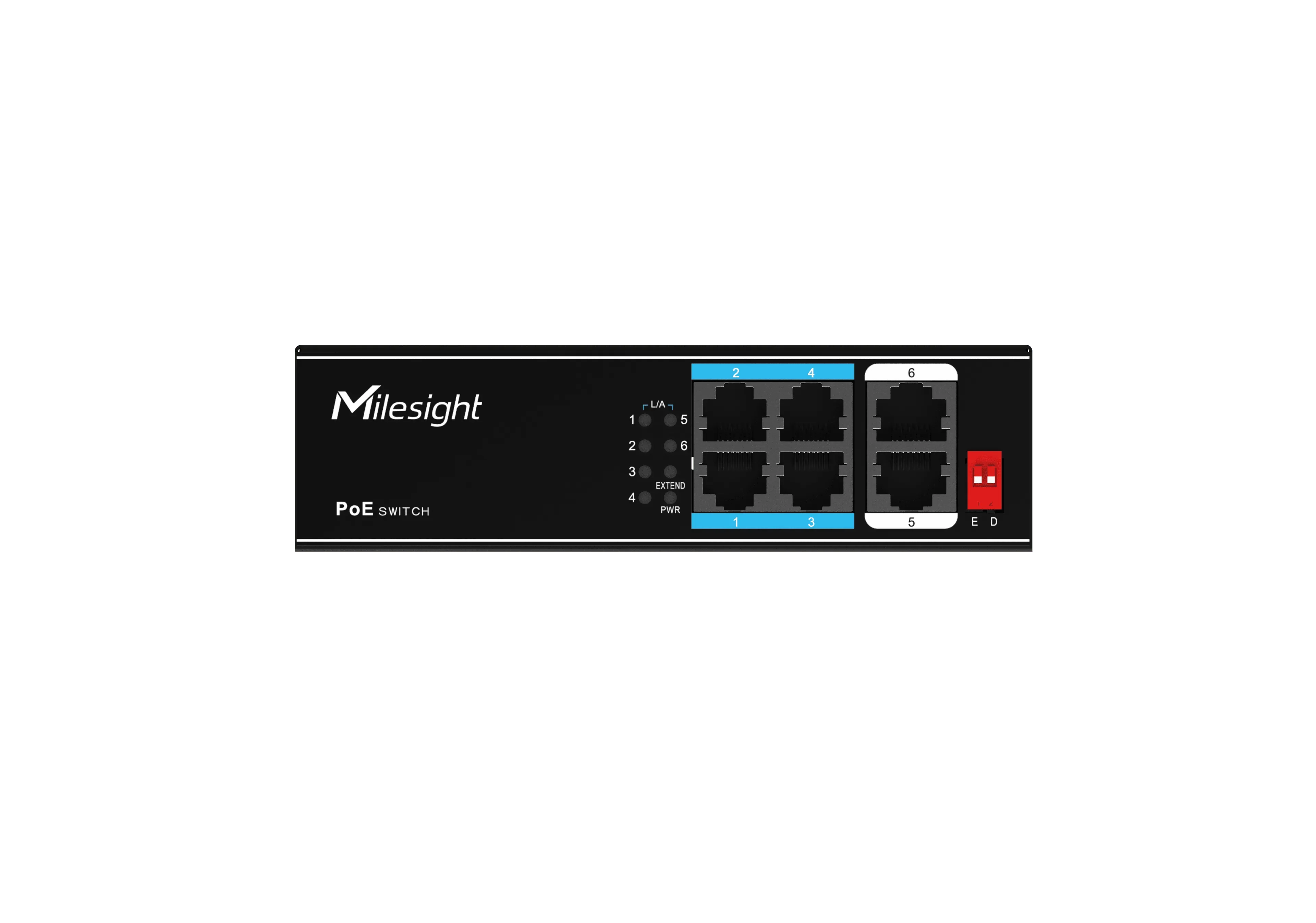 Milesight IoT Milesight 4-Port PoE Switch, MS-S0204-EL – Bild 5