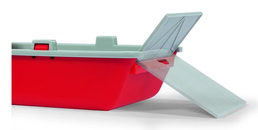 Siku Fire Brigade working boat Feuerwehr-Modellboot Vormontiert 1:50 – Bild 6