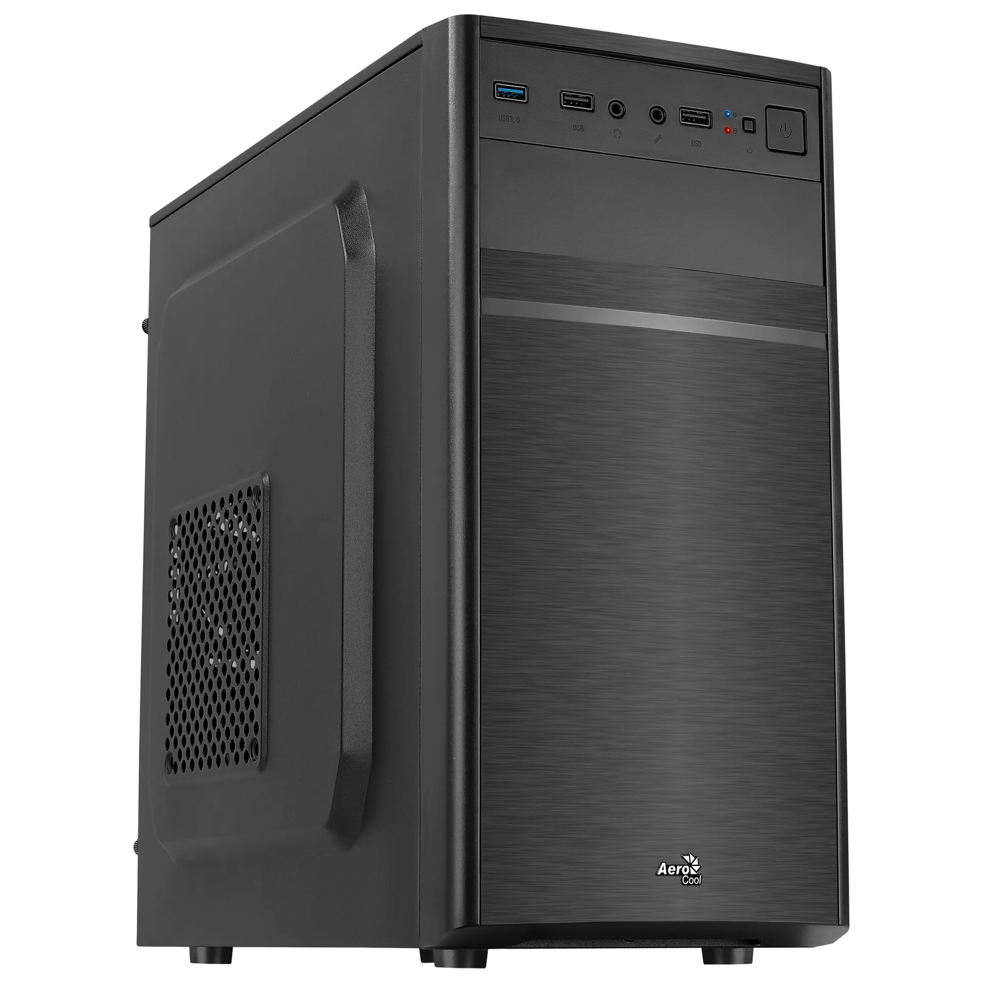 Aerocool CS-103 Mini Tower Schwarz – Bild 4