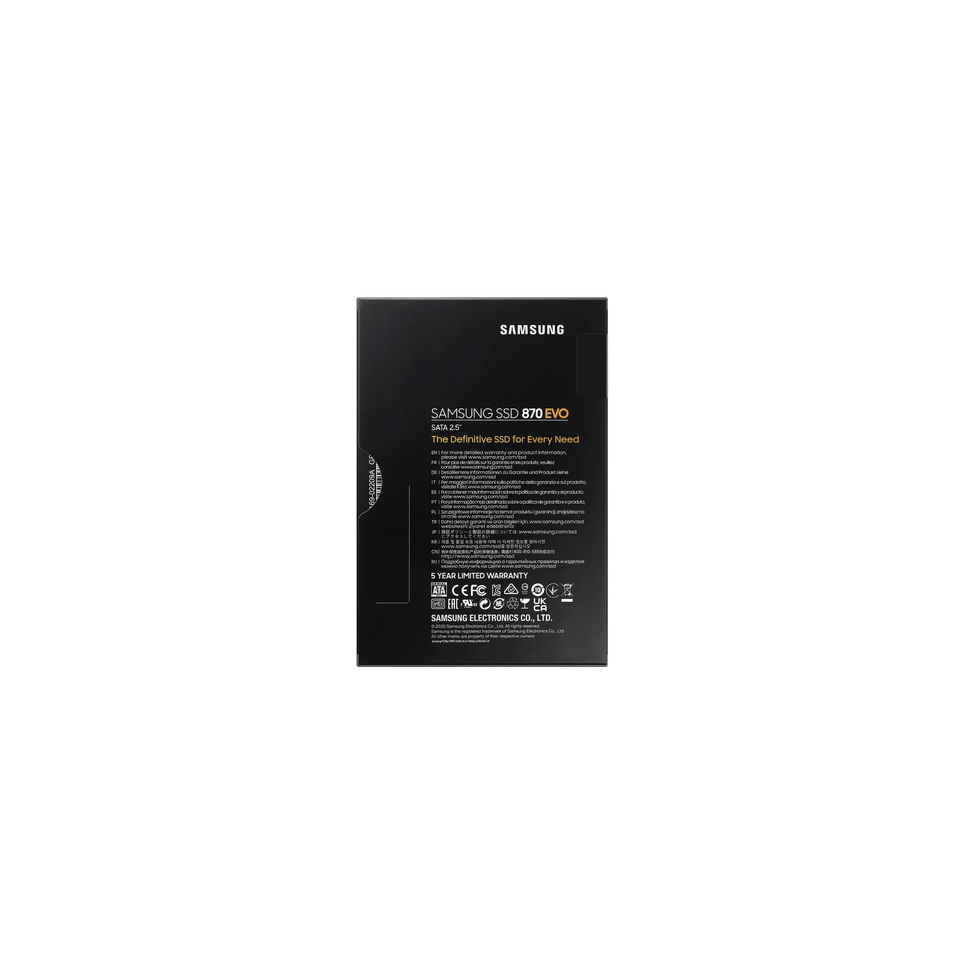 Samsung 870 EVO 2 TB 2.5" Serial ATA III V-NAND MLC – Bild 7