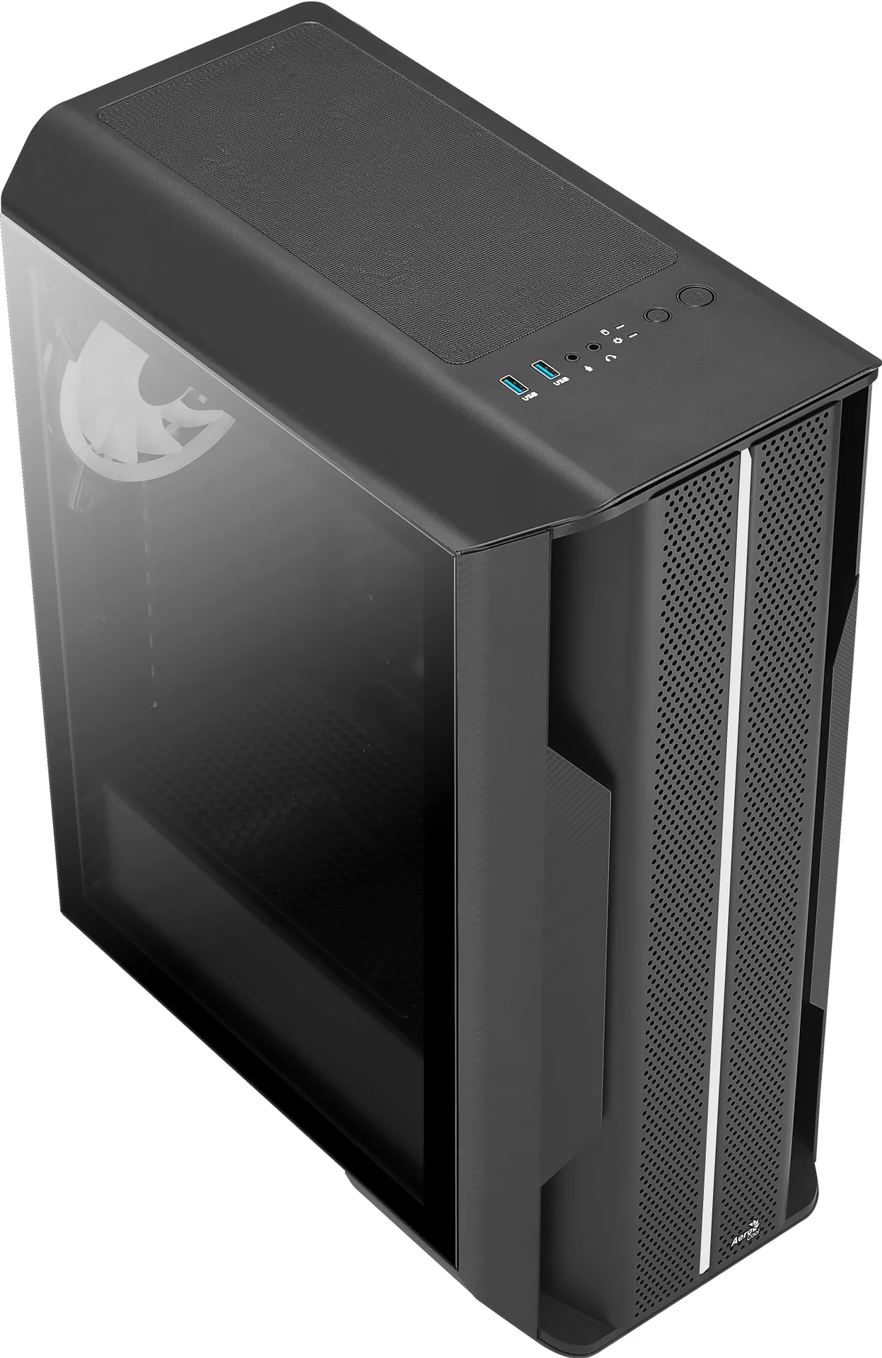 Aerocool Splinter Duo Midi Tower Schwarz – Bild 7