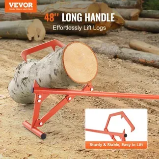 VEVOR Fällheber, 1219 mm, robuster Stammheber aus Stahl, Holzheber mit verstellbarem Wendehaken, Forsthaken für Holzstämme bis zu φ 63,5 cm, Fällhilfe zum Rollen, Schneiden & Anheben von Holzstämmen VEVOR Fällheber, 1219 mm, robuster Stammheber aus Stahl, Holzheber mit verstellbarem Wendehaken, Forsthaken für Holzstämme bis zu φ 63,5 cm, Fällhilfe zum Rollen, Schneiden & Anheben von Holzstämmen