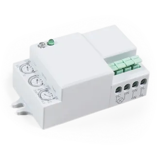 HF / Mikrowellen-Bewegungsmelder McShine “LX-701C“, 360°, 230V / 1.200W, weiß, LED geeignet HF / Mikrowellen-Bewegungsmelder McShine “LX-701C“, 360°, 230V / 1.200W, weiß, LED geeignet