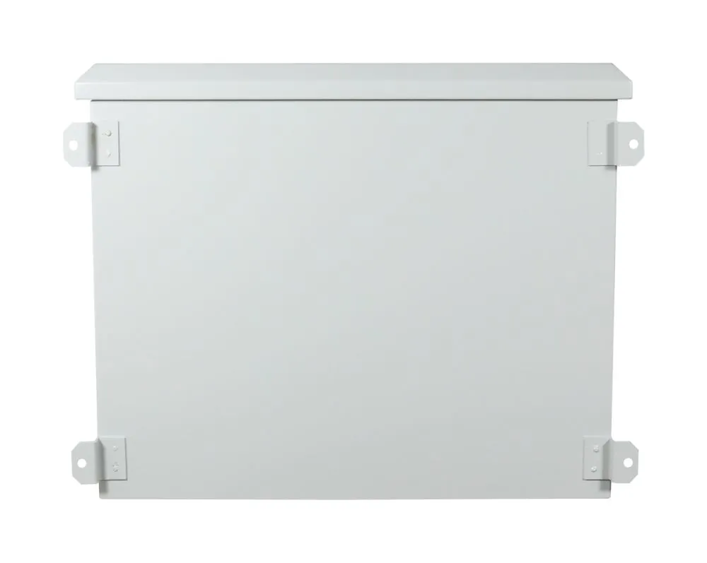 ALLNET 19"Wandgehäuse, 6HE, T488mm, Lichtgrau, IP55, SO-Serie, incl. 2-Fach Lüftereinheit – Bild 5